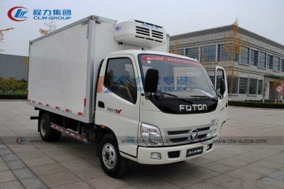 China Foton 4x2 8 9 10 toneladas de refrigerador Van Truck de la comida fresca en venta