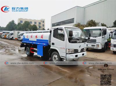 China caminhão do transporte do combustível de 5cbm 4T Dongfeng Furuicar 4x2 com o carretel do distribuidor e da mangueira à venda