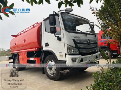 Chine Camion de livraison de carburant de Foton Aumark 4x2 8m3 6T avec le distributeur à vendre