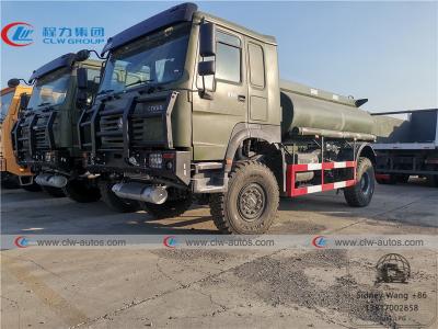 China 290HP 10000L Sinotruk Howo 4x4 Off Road Fuel Tank Truck for sale