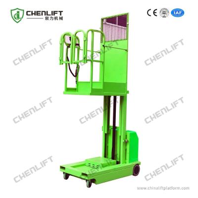China 4m 300kg Fully Electric Hydraulic Order Picker With CE Certified for sale