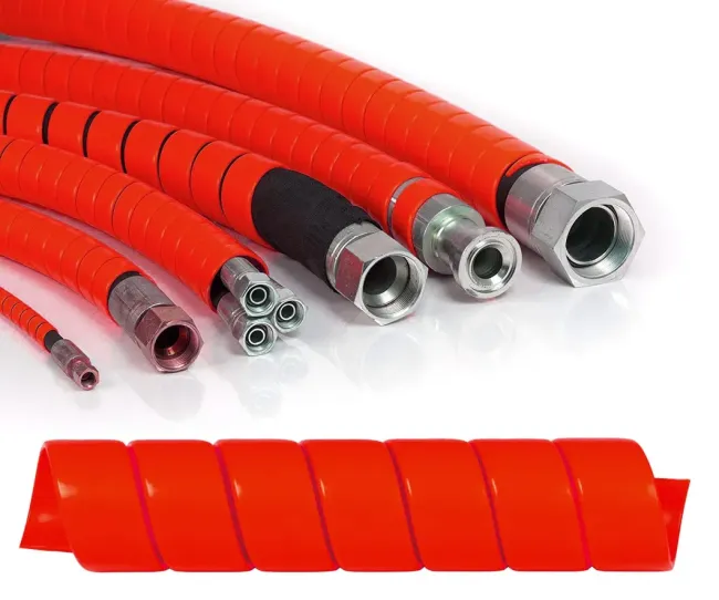 Hydraulic Hose Protection Spiral Wrap Wire Protectors Spiral Wound Wire Protectors Spiral Guard for Hydraulic Hose
