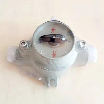 China Interruptores a prueba de agua de aluminio a prueba de explosiones 10A del interruptor ATEX del soporte de la pared en venta