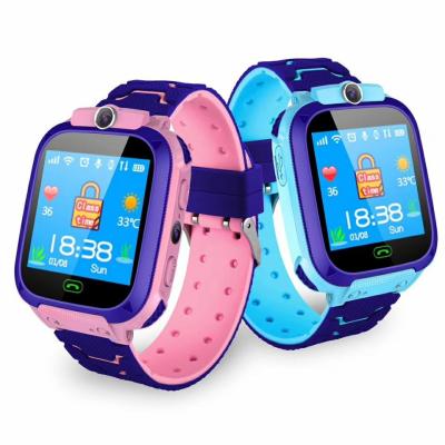 China 2 Colors Watch GPS Tracker Interaction Touch Screen GPS Tracker Watch For Family for sale