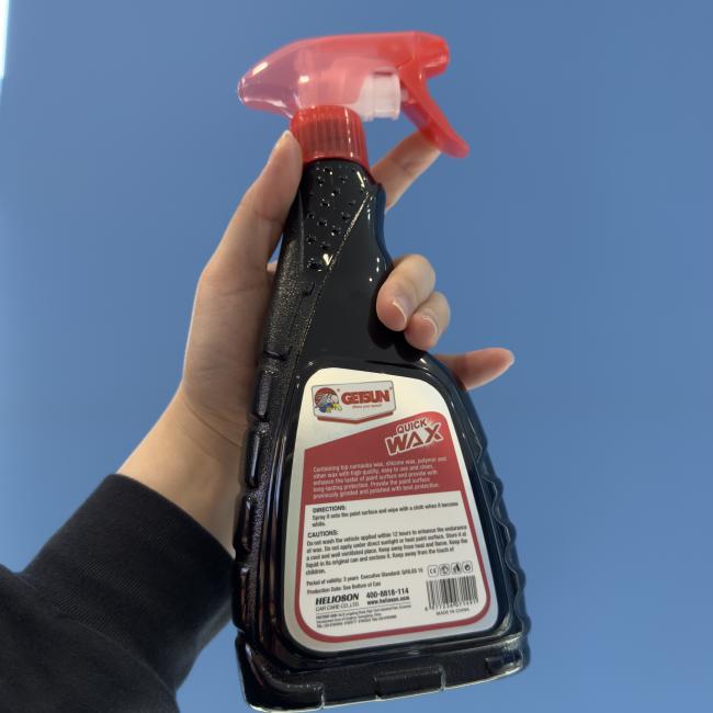 auto wax spray