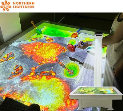China 3D Holographic Interactive Sand Table Gaming Projector System for sale