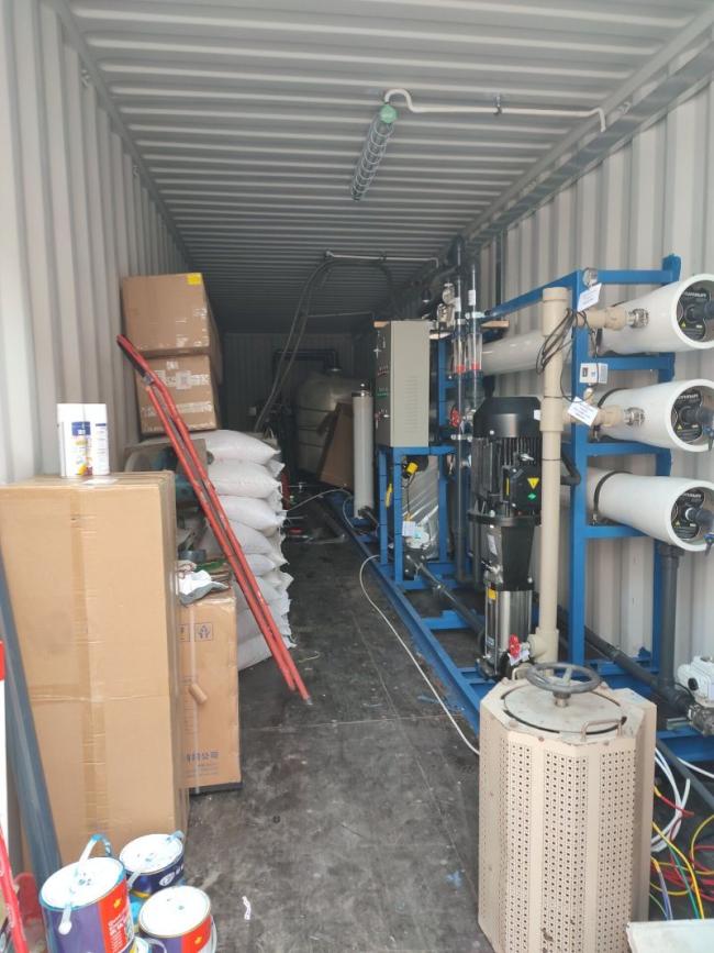 Solar Powered Containerized Sea Water Desalination Salt Water Desalination Machine Seawater Desalination Machine