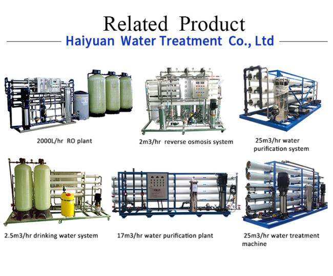 Container River Brackish Water Borehole Well Underground Water Reverse Osmosis System for Greenhouse Agriculture Irrigation