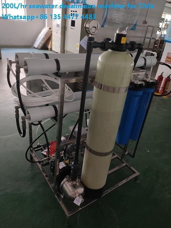 Water Desalination Unit Watermaker Boat Desalinator Seawater Sea Water Desalination Plant Machine