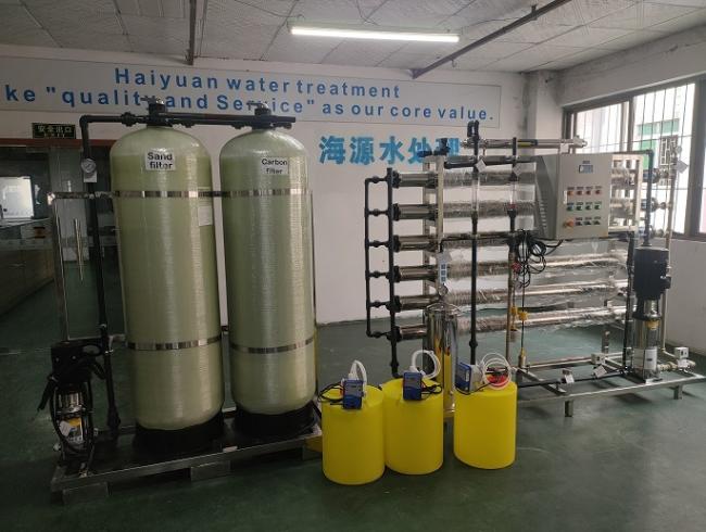 Bore Hole Large Scale Salty Water Seawater Desalination Machine Sea Well Water Desalination Machine