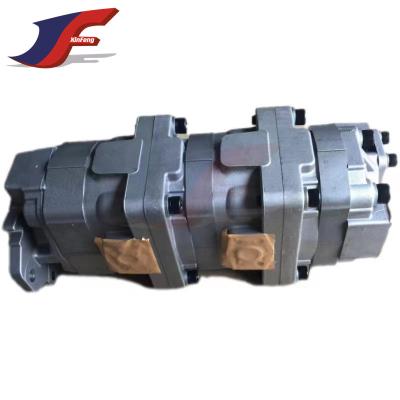 China Gear Pump 705-55-34110 705-55-34090 Hydraulic Triple Pilot Pump for sale
