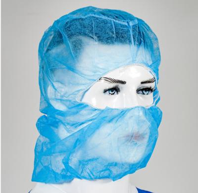 China Protective Disposable Non Woven Cap , Surgical Hood Cap 12GSM for sale