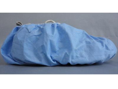 China SMS Disposable Shoe Cover , Soft Flexible Non Woven Overshoes OEM for sale