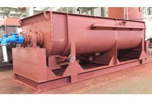 China Industrial Paddle Blade Sludge Dryer Machine With Steam Heating System for sale
