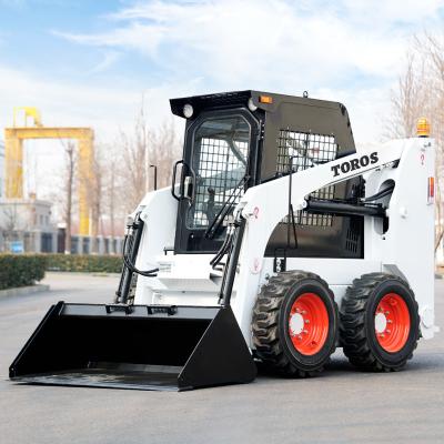 China CE 500kg-1200kg Hydraulic Wheel Loader Front End Small Articulating Loader for sale