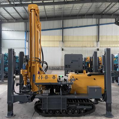 China Diesel Powered Hydraulic Crawler Drilling Rig for sale