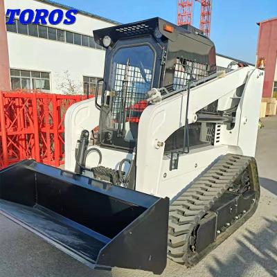 China All Terrain Skid Steer Loader With Cummins B3.3 Engine Easy To Maneuver for sale