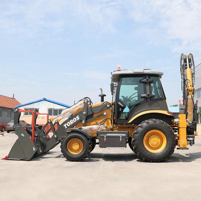 China Customizable Most Powerful Backhoe Loader Machine 2400r/Min Fast Speed for sale