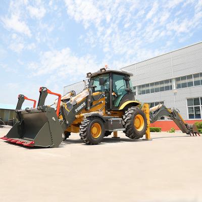China Multi Functional  Large Backhoe Loader Equipment 8300kg Total Weight for sale