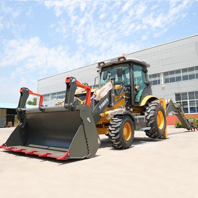 China 85 Kw compact Backhoe Loader Machine for sale