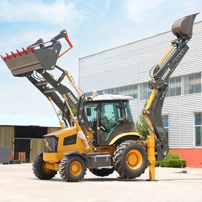 China 2500kg Rated Loading Heavy Duty Backhoe Loader Machine For Construction for sale