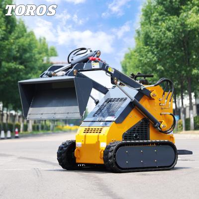 China Multifunctional 25-35Hp Stand Behind Mini Skid Steer Small Skid Loader for sale