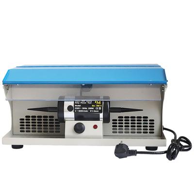 China Double Head Jewelry Grinding Machine Polishing Motor With Dust Collector for sale