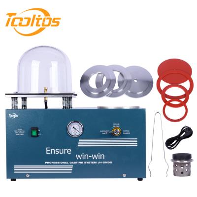 China Tooltos 2L Jewelry Vacuum Investing Casting Machine Melting Furnace for sale