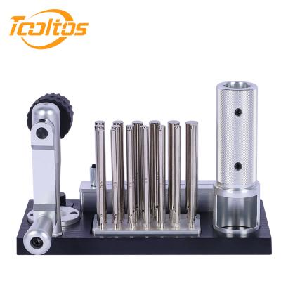 China Tooltos Stainless Steel Manual Jewelry Wire Drawing And Winding Machine Tools For Jewelry Making for sale