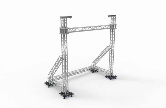 Kids aerial obstacle course structure