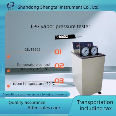 China Liquefied Petroleum Gas Vapor Pressure Tester SH6602 With Vapor Not Greater Than 1550Kpa for sale