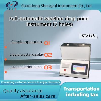 China Pharmaceutical Testing Instruments ST212B fully automatic Vaseline drop point instrument (2-hole) metal bath heating for sale