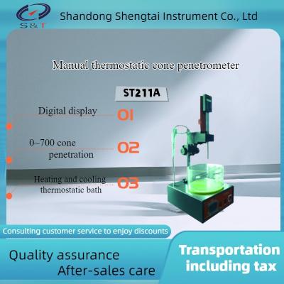 China Controlo automático da temperatura manual farmacêutica do banho maria do teste ST211A Constant Temperature Cone Penetration Tester à venda