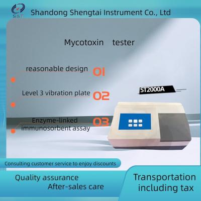 中国 ST-2000Aのマイコトキシンのテスターに豊富なタッチ画面の操作および計算モードがある 販売のため