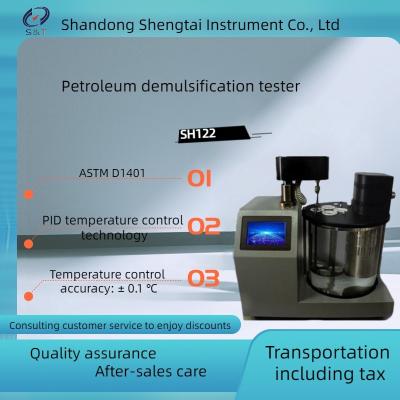 China Automatic Oil Anti-Emulsification TesterASTM D1401 LCD display Laboratory Oil Water Demulsibility Analysis for sale