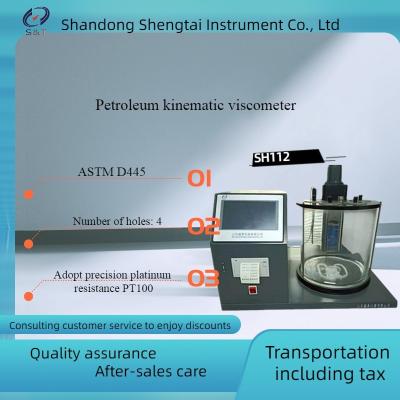 China SH112 Automatic calculation of viscosity value usingHeavy oil, crude oil  kinematic viscometer ASTM D445445 for sale