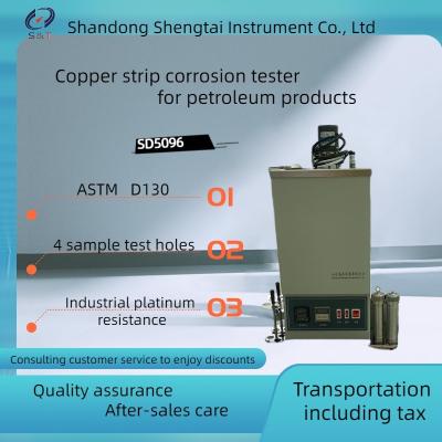 China Probador de cobre de la corrosión de la tira de los productos petrolíferos de ASTM D130 por el deslustre de cobre de la tira con 4 agujeros de la prueba de muestra en venta