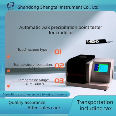 China Temperatura de transição de vidro automática do verificador do ponto da precipitação da cera do óleo bruto à venda