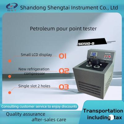 China Conduct two sets of tests simultaneously for a single slot and two holes of the pour point instrument for sale