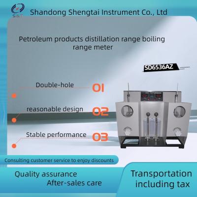 China Probador de la destilación del producto petrolífero de SD6536AZ (refrigeración doble) del agujero ASTMD86 en venta