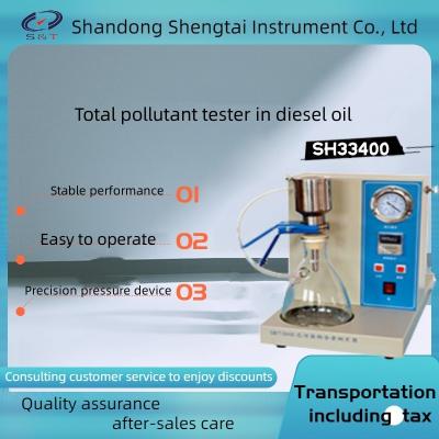 China Medidor do poluente do total do óleo diesel dos instrumentos SH33400 do teste de laboratório do filtro da grande capacidade à venda