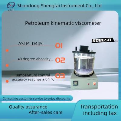 China Oil Kinematic Viscosity Measurement Instrument ГОСТ 6258 1952 Temperature Control for sale