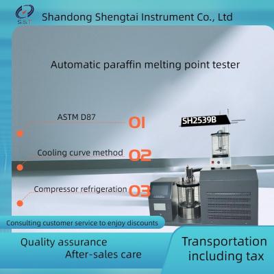 China Analizador automático del punto de fusión de la parafina de la pantalla táctil SH2539B en venta