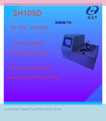 China Rapid Low Temperature Closed Cup Flash Point Tester ISO 1523 And ISO 3679 Standards for sale
