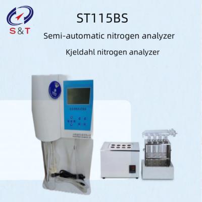 China Semi Automatic Kjeldahl Nitrogen Analyzer Feed Testing Instrument For Feed Food Grain for sale