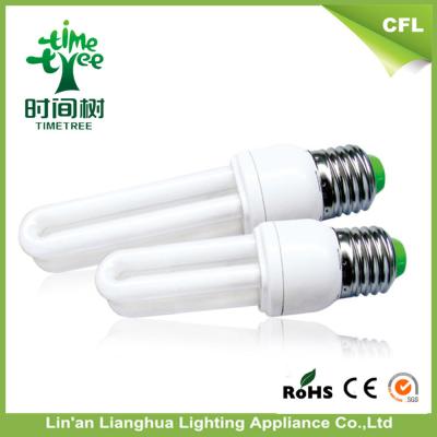 China Ampolas fluorescentes em forma de u amigáveis de Eco, lâmpadas fluorescentes compactas CFLS à venda