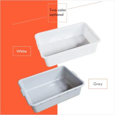 China Thickened Plastic Rectangular Cold Storage Supermarket Special Turnover Tray Basket for sale