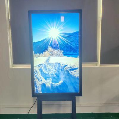 China 55 pantalla de visualización de la señalización de la pulgada 4k Lcd Digitaces para el salón de belleza 2000nits en venta