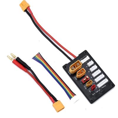 China 2-6S Lipo Battery Parallel Charging Board With XT30/XT60/XT90/JST/T Connector for sale