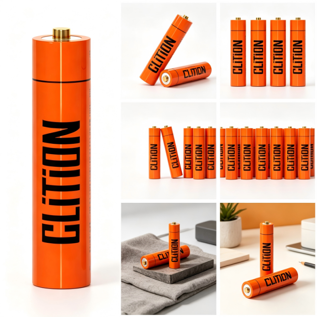 AAA 1.5V 670mAh Lithium Ion Battery Cell product image